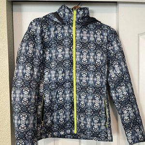 Title Nine Blue Quilted Jacket